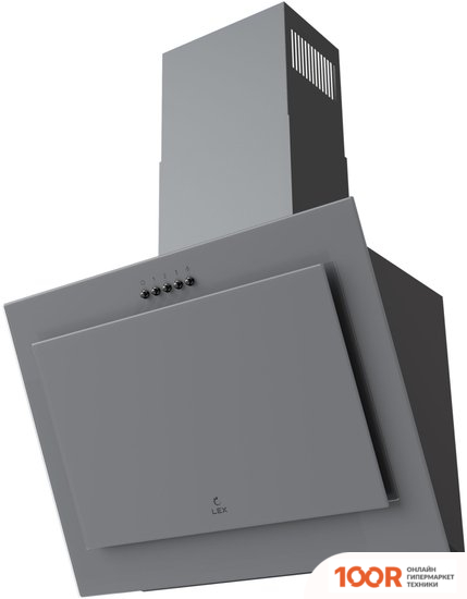 Кухонная вытяжка LEX MIO G 600 (СЕРЫЙ) (39933)
