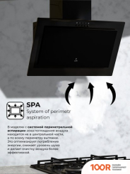 Кухонная вытяжка LEX MIO 600 (ЧЕРНЫЙ) (39928)