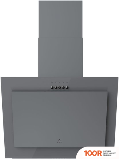Кухонная вытяжка LEX MIO 600 (СЕРЫЙ) (39926)