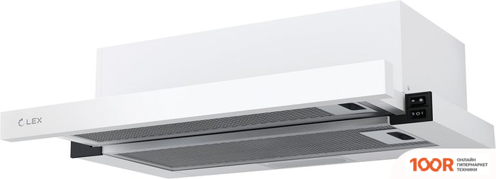 Кухонная вытяжка LEX HUBBLE 2М 600 (БЕЛЫЙ) (39879)