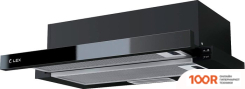 Кухонная вытяжка LEX HONVER G 2M 600 (ЧЕРНЫЙ) (39874)