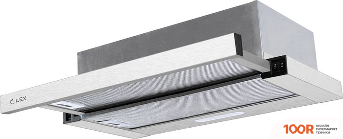 Кухонная вытяжка LEX HONVER 2M 600 (НЕРЖАВЕЮЩАЯ СТАЛЬ) (39865)