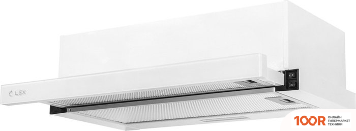 Кухонная вытяжка LEX HOGAN G 600 (БЕЛЫЙ) (39863)