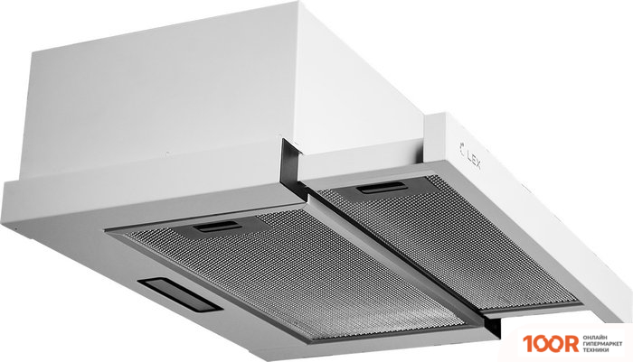 Кухонная вытяжка LEX HIDE 600 WHITE (39853)