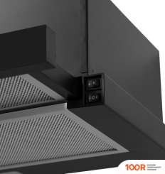 Кухонная вытяжка LEX HIDE 600 BLACK (39851)