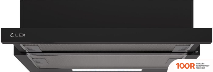 Кухонная вытяжка LEX HERMES 600 BLACK (39844)