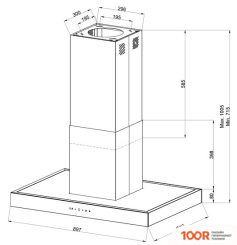 Кухонная вытяжка KUPPERSBERG DUDL 8 GW (39713)