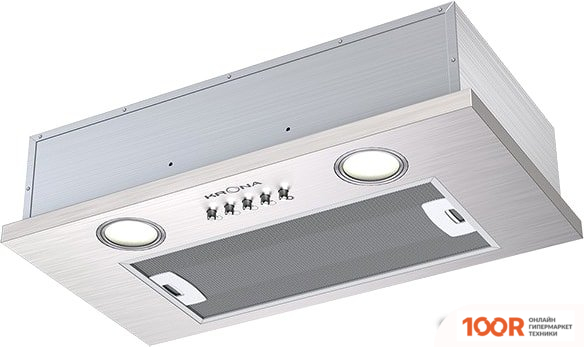 Кухонная вытяжка Krona SELINA 600 PB (НЕРЖАВЕЮЩАЯ СТАЛЬ) (39641)