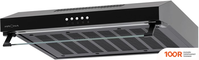 Кухонная вытяжка Krona OSTEN 500 PB (ЧЕРНЫЙ) (39621)