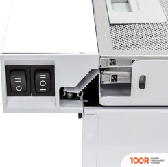 Кухонная вытяжка Krona KAMILLA WOOD (БЕЛЫЙ, БЕЗ ДЕРЕВЯННОЙ ПАНЕЛИ, 2 МОТОРА) (39581)