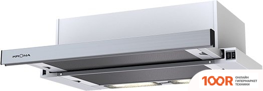 Кухонная вытяжка Krona KAMILLA ECO 600 IX (НЕРЖАВЕЮЩАЯ СТАЛЬ) (39555)