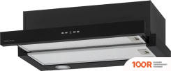Кухонная вытяжка Krona KAMILLA 600 TK 1 МОТОР КА-00008312 (ЧЕРНЫЙ) (39551)