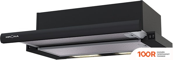 Кухонная вытяжка Krona KAMILLA 600 SUPERNOVA B (ЧЕРНЫЙ) (39549)