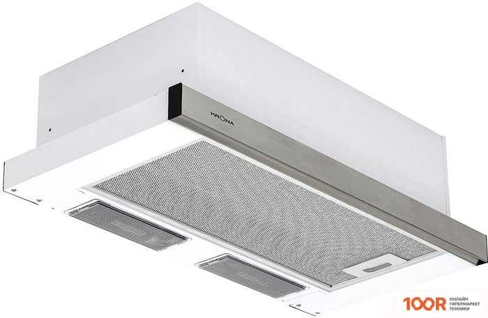Кухонная вытяжка Krona GERDA 600 PB (НЕРЖАВЕЮЩАЯ СТАЛЬ) (39497)
