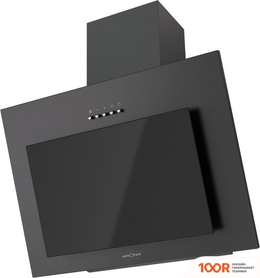 Кухонная вытяжка Krona FIONA 600 PB (ЧЕРНЫЙ) 00026268 (39486)