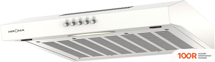 Кухонная вытяжка Krona EVA 600 PB (БЕЛЫЙ) (39483)