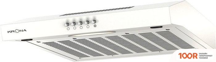 Кухонная вытяжка Krona ERMINA 600 PB (БЕЛЫЙ) (39478)