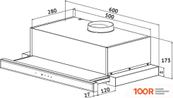 Кухонная вытяжка Korting KHP 6670 GN (39392)