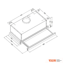 Кухонная вытяжка Korting KHP 5512 GN (39383)