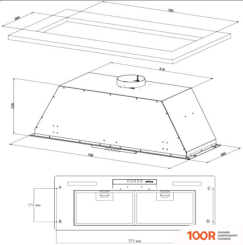 Кухонная вытяжка Korting KHI 9931 RN (39378)
