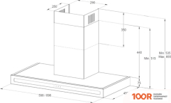 Кухонная вытяжка Korting KHC 9877 N (39349)