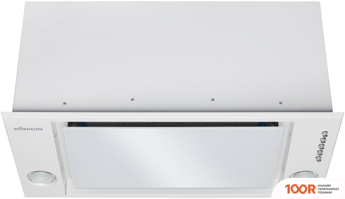 Кухонная вытяжка Konigin CHECKBOX 60 (БЕЛЫЙ) (39231)