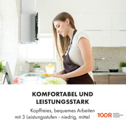 Кухонная вытяжка Klarstein AMELIA 60 (БЕЛЫЙ) (39195)