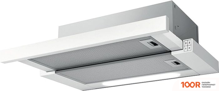 Кухонная вытяжка Jetair AURORA LX/WH/F/50 PRF0093764C (39111)
