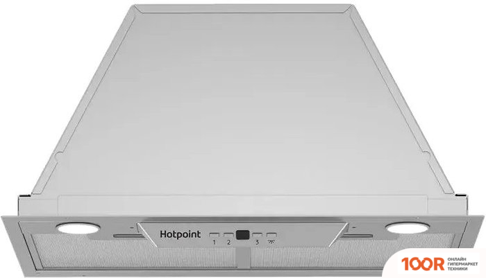 Кухонная вытяжка Hotpoint HPAE 52FLB X (39048)