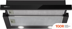 Кухонная вытяжка HOMSair FLAT 60 GLASS (ЧЕРНЫЙ) (39035)