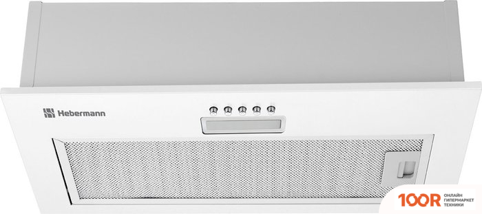 Кухонная вытяжка Hebermann HBFH 60.10 W (38976)