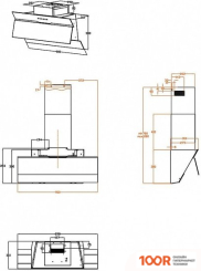 Кухонная вытяжка Haier HVX-W992GBA (38921)