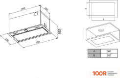 Кухонная вытяжка Haier HVX-BI664GB (38889)