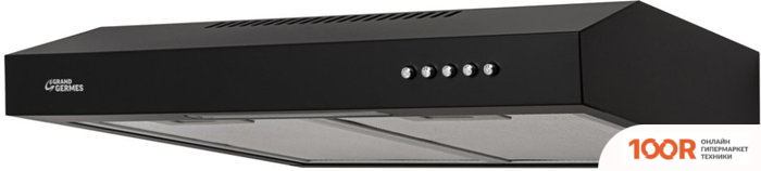 Кухонная вытяжка GrandGermes SLIM 50 (ЧЕРНЫЙ) (38825)