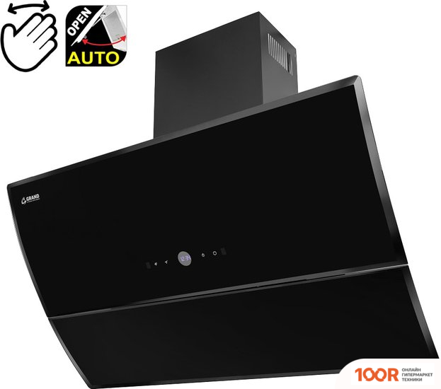 Кухонная вытяжка Grand TURINO GC 90 (ЧЕРНЫЙ) (38793)