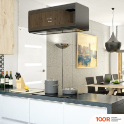 Кухонная вытяжка Globalo TUDARA 80.4 (ЧЕРНЫЙ) (38685)