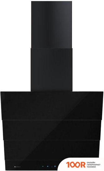 Кухонная вытяжка Globalo SOFTEDO 60.2 (ЧЕРНЫЙ) (38661)