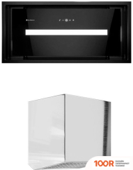 Кухонная вытяжка Globalo SAREDO 60.1 + TURBINA TZ 1.1 (ЧЕРНЫЙ) (38652)