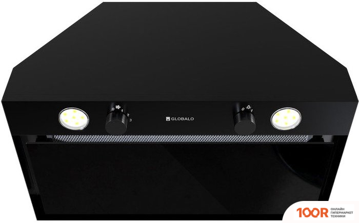 Кухонная вытяжка Globalo FLOWERI 60.2 (ЧЕРНЫЙ) (38483)