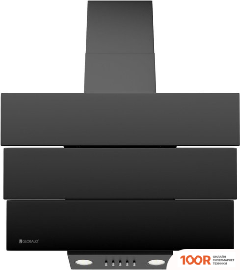 Кухонная вытяжка Globalo DIVERGO 60.1 EKO MAX (ЧЕРНЫЙ) (38474)