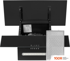 Кухонная вытяжка Germes LOKSA 50 (ЧЕРНЫЙ) (38354)