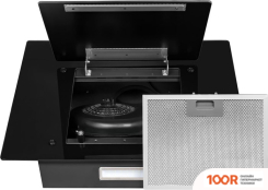 Кухонная вытяжка Germes BADEN 50 SENSOR (ЧЕРНЫЙ) (38337)