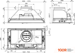 Кухонная вытяжка Faber INKA SMART C LG A52 305.0599.305 (37958)