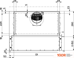 Кухонная вытяжка Faber FLEXA W A60 315.0547.834 (37904)
