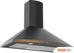 Кухонная вытяжка Elikor СИГМА 90П-650-К3Д 961893 (АНТРАЦИТ/БРОНЗА) (37765)