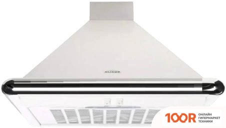 Кухонная вытяжка Elikor САТУРН 60П-180-В1Л (БЕЛЫЙ/СЕРЕБРИСТЫЙ) (37758)