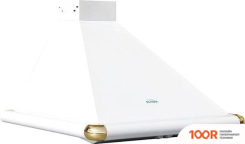 Кухонная вытяжка Elikor САТУРН 50П-180-В1Л (БЕЛЫЙ/ЗОЛОТОЙ) (37752)