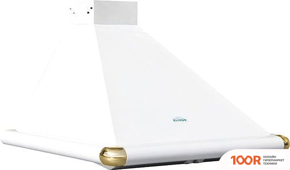 Кухонная вытяжка Elikor САТУРН 50П-180-В1Л (БЕЛЫЙ/ЗОЛОТОЙ) (37752)