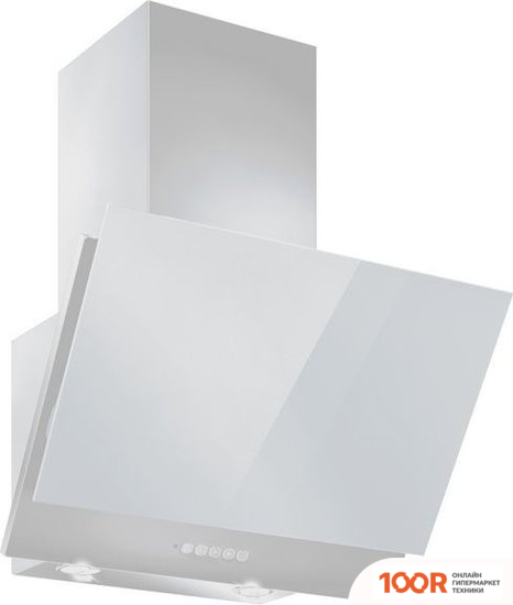 Кухонная вытяжка Elikor САПФИР 60П-430-К3Д (БЕЛЫЙ/БЕЛОЕ СТЕКЛО) (37749)