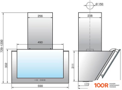 Кухонная вытяжка Elikor РУБИН 60П-1000-Е4Д 221387 (БЕЛЫЙ) (37740)